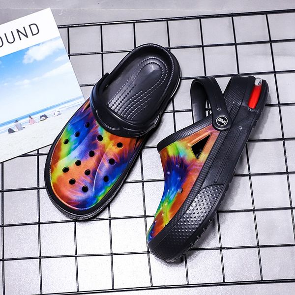 couple camouflage hole beach shoes men lightweight comfortable garden shoes mens clogs buckle air cushion sandals men, Black
couple camouflage hole beach shoes men lightweight comfortable garden shoes mens clogs buckle air cushion sandals men, Black