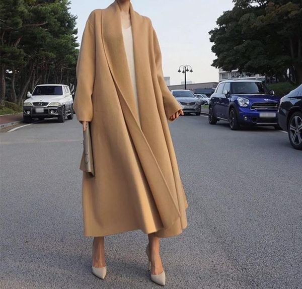 women's trench coats 2021 style ladies oversized vintage woolen jacket warm winter, Tan;black
women's trench coats 2021 style ladies oversized vintage woolen jacket warm winter, Tan;black