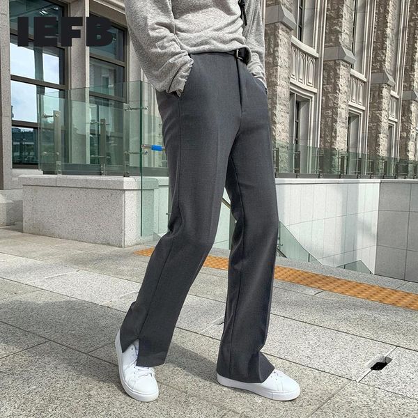 men's suits & blazers iefb trousers spring autumn 2021 casual loose straight korean style zipper tide wide leg suit black gray pants 9d, White;black
men's suits & blazers iefb trousers spring autumn 2021 casual loose straight korean style zipper tide wide leg suit black gray pants 9d, White;black