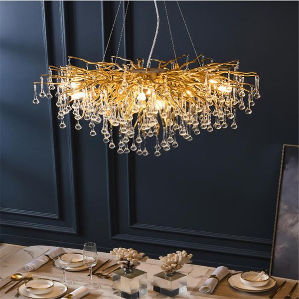 chandeliers modern luxury crystal chandelier restaurant light creativity gold led loft hall bedroom living room indoor lighting
chandeliers modern luxury crystal chandelier restaurant light creativity gold led loft hall bedroom living room indoor lighting