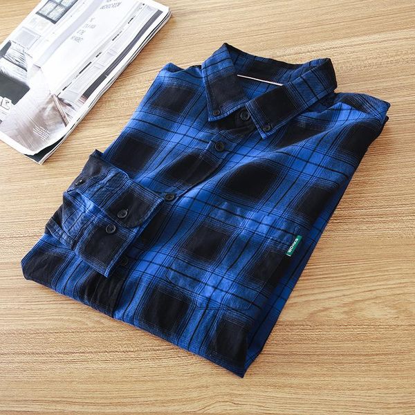 men's casual shirts men clothing 2021 fall style men's color plaid commuter long-sleeved shirt fashion lapel camisas para hombre, White;black
men's casual shirts men clothing 2021 fall style men's color plaid commuter long-sleeved shirt fashion lapel camisas para hombre, White;black