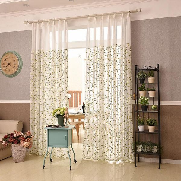 curtain & drapes american style small fresh leaf embroidered cloth for curtains living dining room bedroom gauze
curtain & drapes american style small fresh leaf embroidered cloth for curtains living dining room bedroom gauze