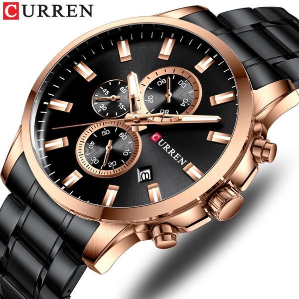 wristwatches relogio masculino reloj hombr curren men watch brand stainless steel mens watches chronograph quartz sports clock, Slivery;brown
wristwatches relogio masculino reloj hombr curren men watch brand stainless steel mens watches chronograph quartz sports clock, Slivery;brown