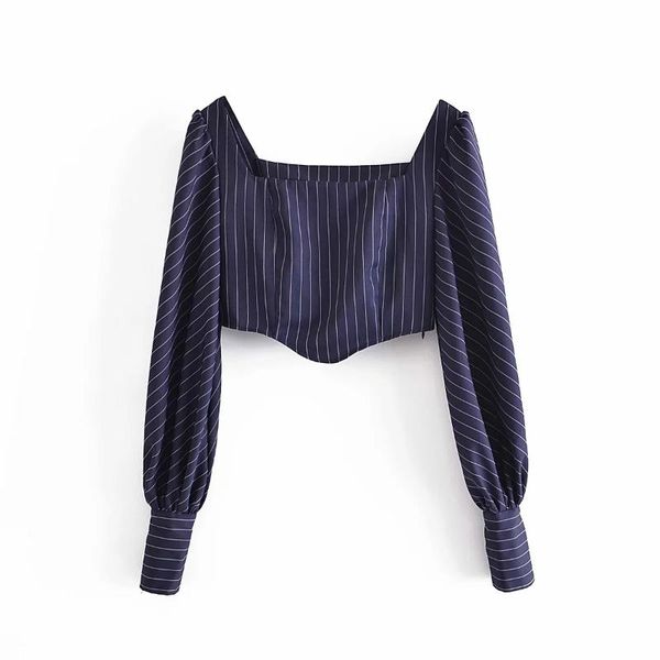 women's blouses & shirts women vintage square collar striped print hem irregular short blouse female shirt roupas chic crop blusas, White
women's blouses & shirts women vintage square collar striped print hem irregular short blouse female shirt roupas chic crop blusas, White