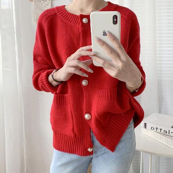 women's knits & tees zawfl autumn winter o-neck loose cardigans women single breasted casual oversized sweater female long sleeve knitt, White
women's knits & tees zawfl autumn winter o-neck loose cardigans women single breasted casual oversized sweater female long sleeve knitt, White