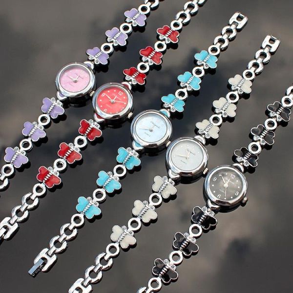 wristwatches butterfly ladies multicolor small dial watches women fashion watch 2021 women's elegant clock relogio feminino o12, Slivery;brown
wristwatches butterfly ladies multicolor small dial watches women fashion watch 2021 women's elegant clock relogio feminino o12, Slivery;brown