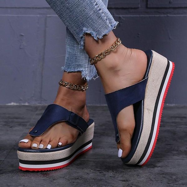slippers summer women's sandals fashion gladiator beach open toe flip flops outdoor comfortable platform sandalias mujer, Black
slippers summer women's sandals fashion gladiator beach open toe flip flops outdoor comfortable platform sandalias mujer, Black