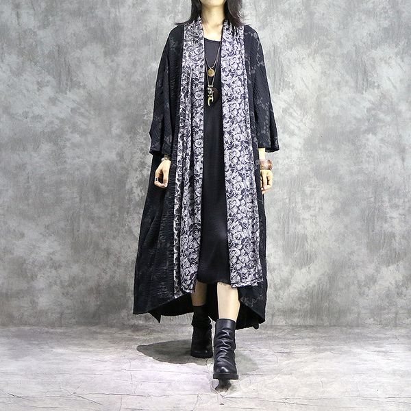 johnature style casual linen original coat literary women trench spring autumn long sleeve plus cardigan female trench 210521, Tan;black
johnature style casual linen original coat literary women trench spring autumn long sleeve plus cardigan female trench 210521, Tan;black