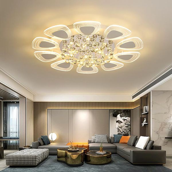 crystal ceiling lights dimmable living room dining bedroom study balcony home decoration lamp chandeliers
crystal ceiling lights dimmable living room dining bedroom study balcony home decoration lamp chandeliers