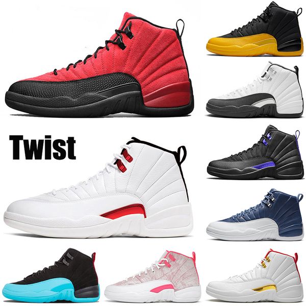 twist mens womens 12s basketball shoes 2021 jumpman 12 reverse flu game arctic punch pink university gold stone blue sneakers trainers size
twist mens womens 12s basketball shoes 2021 jumpman 12 reverse flu game arctic punch pink university gold stone blue sneakers trainers size