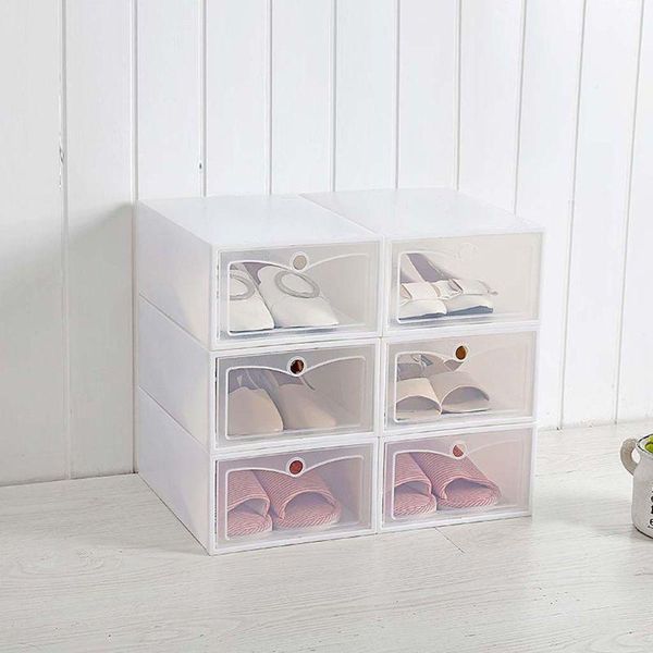 clothing & wardrobe storage 6pcs plastic shoe box stackable foldable organizer drawer case with flipping clear door ladies men 33.5x23.5x13c
clothing & wardrobe storage 6pcs plastic shoe box stackable foldable organizer drawer case with flipping clear door ladies men 33.5x23.5x13c