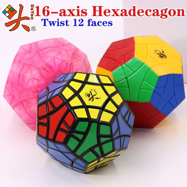 Magic cube puzzle Dayan 16 axis Hexadecagon twist 12 faces master champion collection specia lstrange shape cube puzzle
Magic cube puzzle Dayan 16 axis Hexadecagon twist 12 faces master champion collection specia lstrange shape cube puzzle
