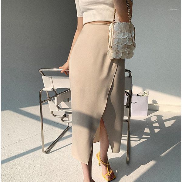 skirts summer chic irregular split design elegant solid satin high waist women fashion office lady a line skirt, Black
skirts summer chic irregular split design elegant solid satin high waist women fashion office lady a line skirt, Black