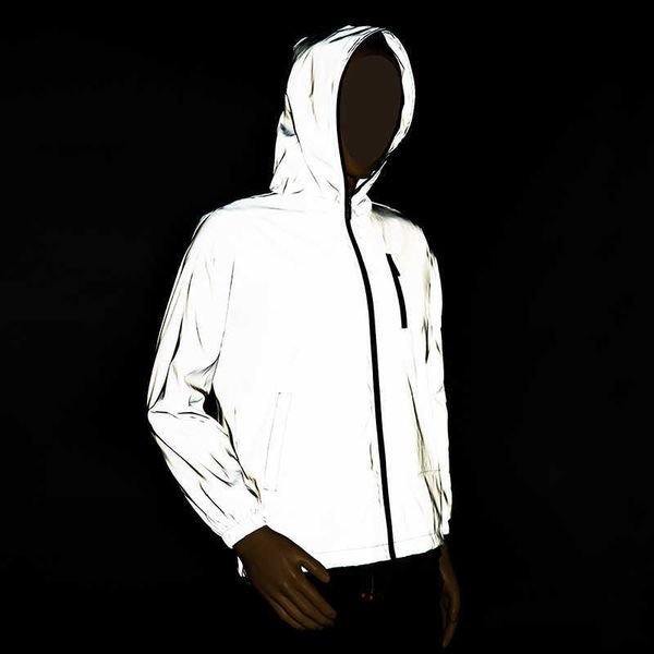 rollsrari new full reflective jacket men / women harajuku windbreaker jackets hooded hip-hop streetwear night shiny coats 122 x0621, Black;brown
rollsrari new full reflective jacket men / women harajuku windbreaker jackets hooded hip-hop streetwear night shiny coats 122 x0621, Black;brown