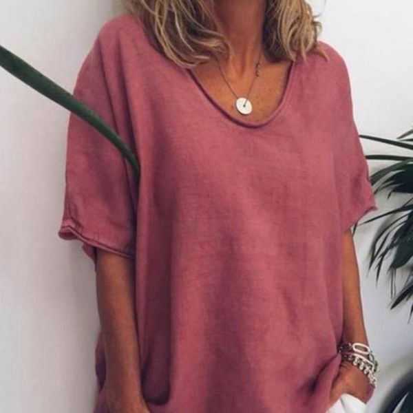 summer o neck short sleeve casual loose tee women simple solid color long t-shirt cotton white female t shirts women's
summer o neck short sleeve casual loose tee women simple solid color long t-shirt cotton white female t shirts women's