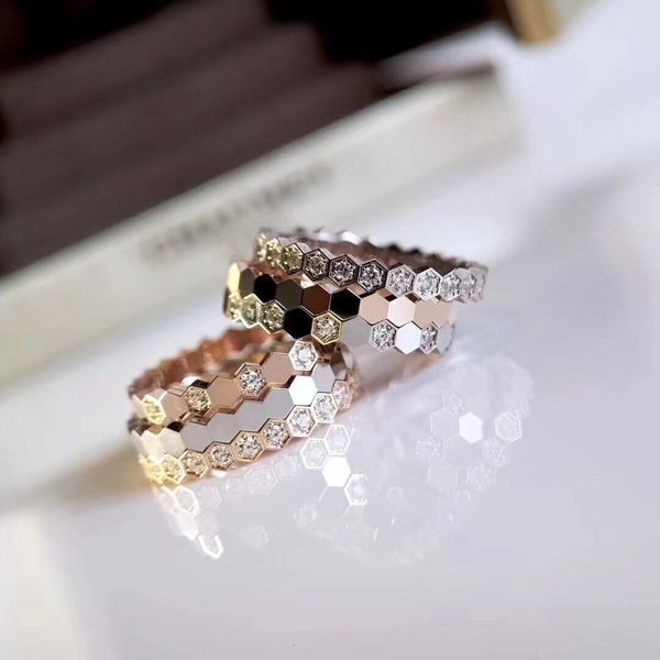 ring s925 sterling silver high version cnc shangmei honeycomb women's net red rose gold 18k hair band
ring s925 sterling silver high version cnc shangmei honeycomb women's net red rose gold 18k hair band