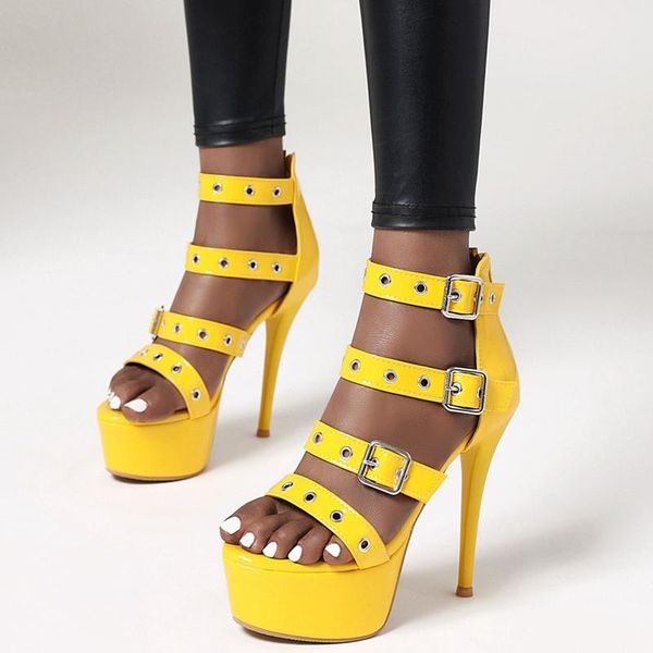 summer gladiator sandals women luxury fashion band high heels platform sandal green yellow ladies wedding party shoes, Black
summer gladiator sandals women luxury fashion band high heels platform sandal green yellow ladies wedding party shoes, Black
