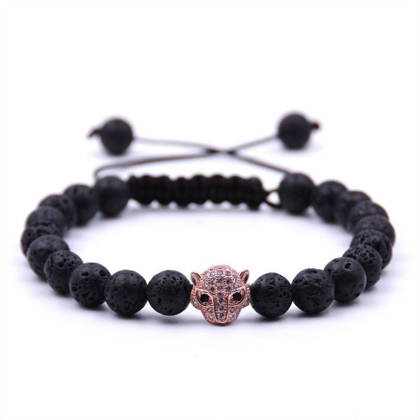 70% off micro zircon natural stone hand woven bracelet popular style volcanic bracelet, Black
70% off micro zircon natural stone hand woven bracelet popular style volcanic bracelet, Black