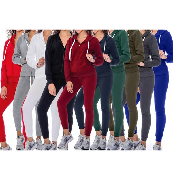 ladies tracksuits fashion casual suit new temperament long-sleeved solid color casuals sweater autumn and winter, Gray
ladies tracksuits fashion casual suit new temperament long-sleeved solid color casuals sweater autumn and winter, Gray