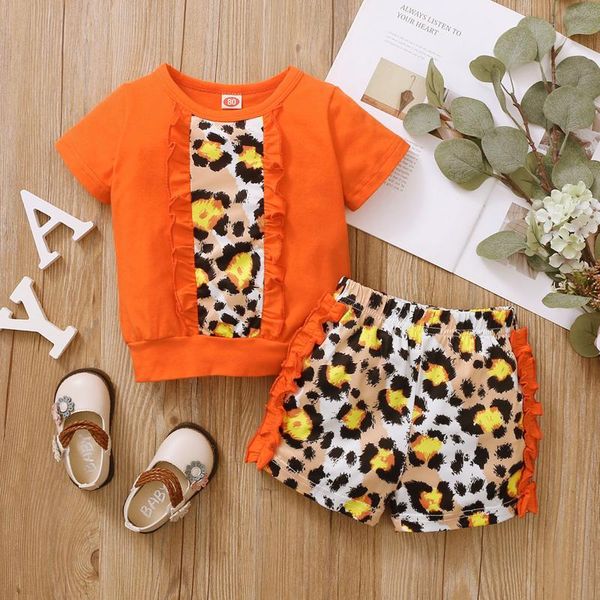 baby clothes toddler girl short sleeve leopard printed ruffle +shorts sports outfits casual style costume#35 clothing sets, White
baby clothes toddler girl short sleeve leopard printed ruffle +shorts sports outfits casual style costume#35 clothing sets, White