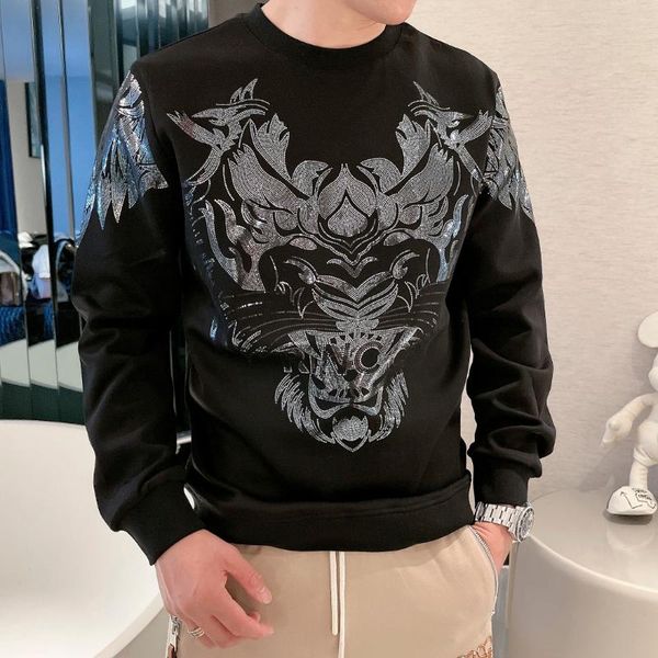 men's hoodies & sweatshirts luxury craft diamond animal exclusive warm hoodie bodybuilding extra large winter leisure soft fabric pullo, Black
men's hoodies & sweatshirts luxury craft diamond animal exclusive warm hoodie bodybuilding extra large winter leisure soft fabric pullo, Black
