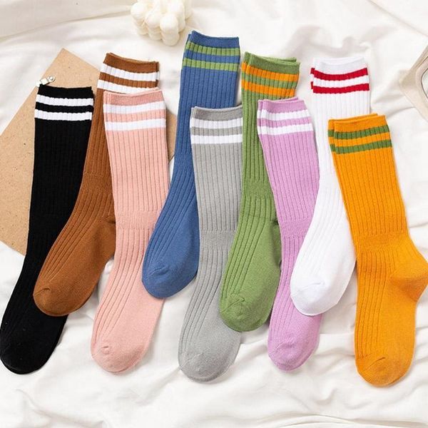 socks & hosiery 2021 fashion women's long women college style stripes sock cotton kawaii cute white purple calf length crew, Black;white
socks & hosiery 2021 fashion women's long women college style stripes sock cotton kawaii cute white purple calf length crew, Black;white