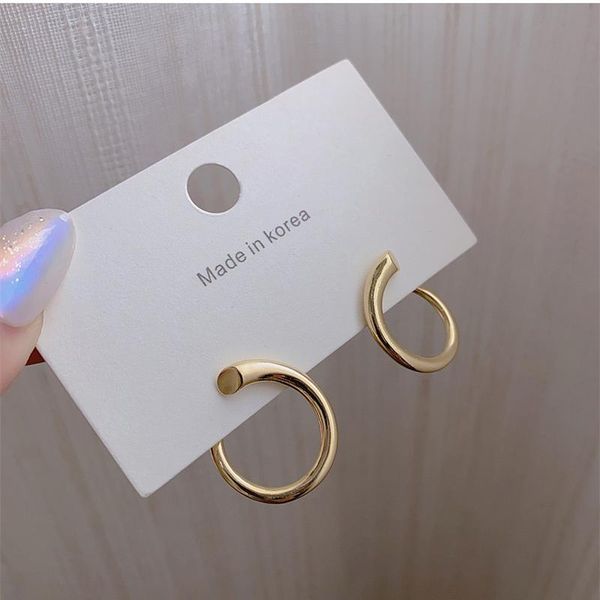 stud lism 2021 gold color circle earrings for women trendy round geometric personality statement fashion jewelry, Golden;silver
stud lism 2021 gold color circle earrings for women trendy round geometric personality statement fashion jewelry, Golden;silver