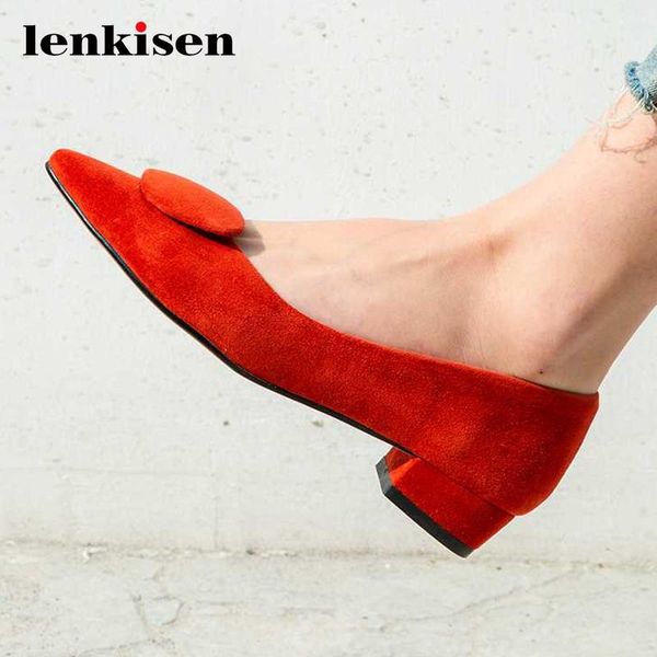 dress shoes lenkisen simple style fashion maiden sheep suede pointed toe med square heels office lady party women pumps l22, Black
dress shoes lenkisen simple style fashion maiden sheep suede pointed toe med square heels office lady party women pumps l22, Black