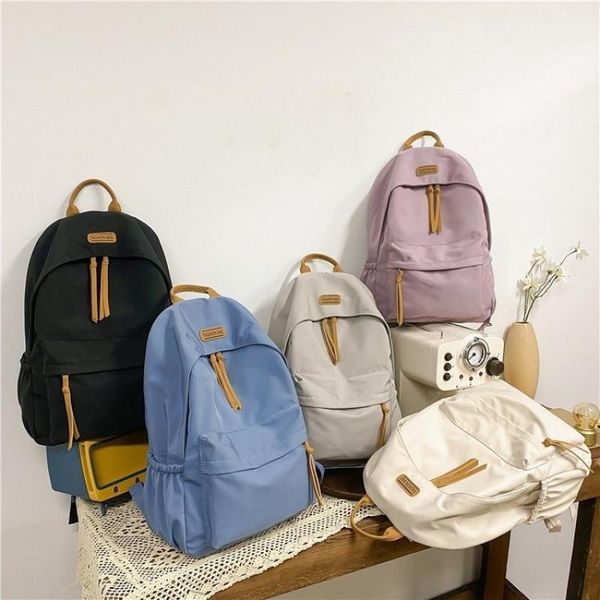 backpack 2021 women backpacks for simple female school bag solid color college students zipper shoulder
backpack 2021 women backpacks for simple female school bag solid color college students zipper shoulder