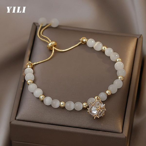 beaded, strands 2021 fashion luxury opals beads bracelet adjustable korean heart zircon pendant for women girls wedding jewelry, Black
beaded, strands 2021 fashion luxury opals beads bracelet adjustable korean heart zircon pendant for women girls wedding jewelry, Black