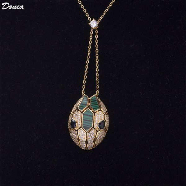 donia jewelry european and american fashion two color electroplate copper micro inlaid zircon necklace fashion accessories luxury birthday g, Silver
donia jewelry european and american fashion two color electroplate copper micro inlaid zircon necklace fashion accessories luxury birthday g, Silver