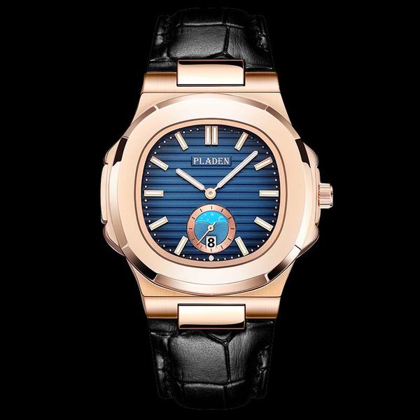 wristwatches pladen blue dial men's watches luminous belt quartz man wristwatch r phase reloj de hombre fashion hiphop, Slivery;brown
wristwatches pladen blue dial men's watches luminous belt quartz man wristwatch r phase reloj de hombre fashion hiphop, Slivery;brown