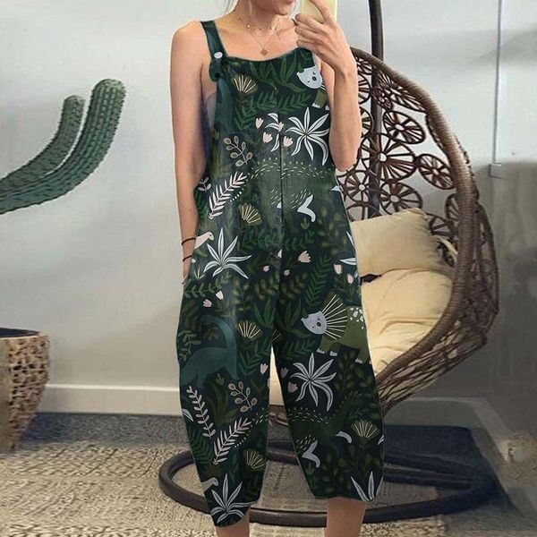 women's swimwear women casual print jumpsuits vitality summer strappy cotton linen loose harem bib overalls wide leg pant lace up long, White;black
women's swimwear women casual print jumpsuits vitality summer strappy cotton linen loose harem bib overalls wide leg pant lace up long, White;black