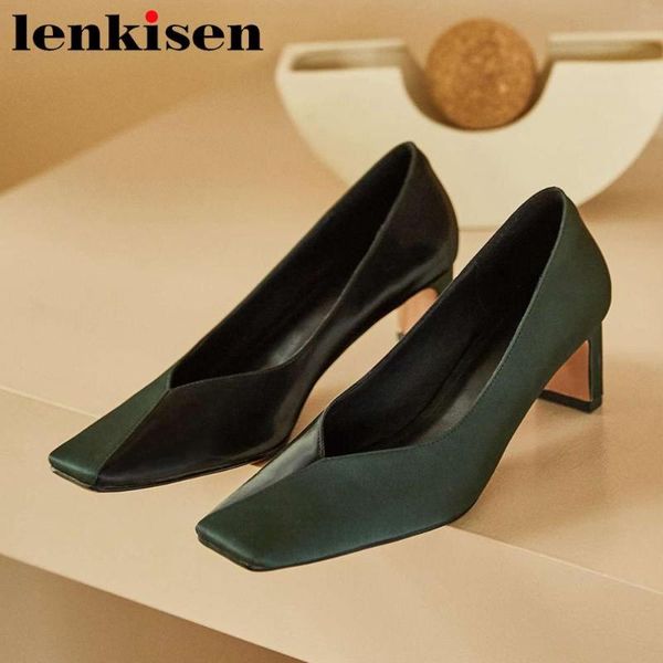 dress shoes lenkisen 2021 summer arrival natural leather square toe high heels women beauty lady modern dating party pumps l06, Black
dress shoes lenkisen 2021 summer arrival natural leather square toe high heels women beauty lady modern dating party pumps l06, Black