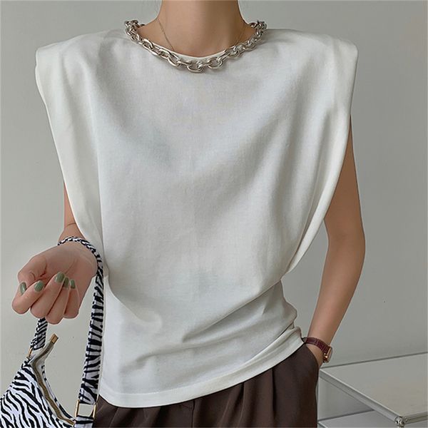 women's tanks & camis hzirip summer shoulder-to-neck fine femme outwear solid minimalist chic fashion vest all-match tank 3uc1, White
women's tanks & camis hzirip summer shoulder-to-neck fine femme outwear solid minimalist chic fashion vest all-match tank 3uc1, White
