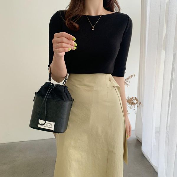 alien kitty 2021 summer o-neck t-shirt sweet girl all-match casual stylish short tees fashion elegant basic solid knitted women's, White
alien kitty 2021 summer o-neck t-shirt sweet girl all-match casual stylish short tees fashion elegant basic solid knitted women's, White