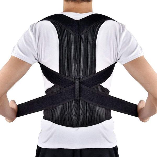 back brace shoulder support trainer for pain relief & improve bad slouching problems fully adjustable clavicle belt straightener, Black;blue
back brace shoulder support trainer for pain relief & improve bad slouching problems fully adjustable clavicle belt straightener, Black;blue