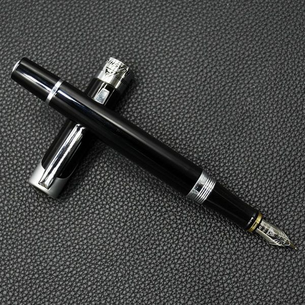 1pcs luxury metal fountain pen business calligraphy 0.5mm iridium ink pens for writing stationery office school supplies
1pcs luxury metal fountain pen business calligraphy 0.5mm iridium ink pens for writing stationery office school supplies