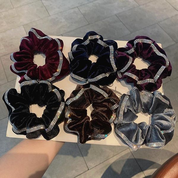 hair accessories 2021 shining crystal big velvet scrunchies soft warm band elastic rope vintage ponytail holder women headband
hair accessories 2021 shining crystal big velvet scrunchies soft warm band elastic rope vintage ponytail holder women headband