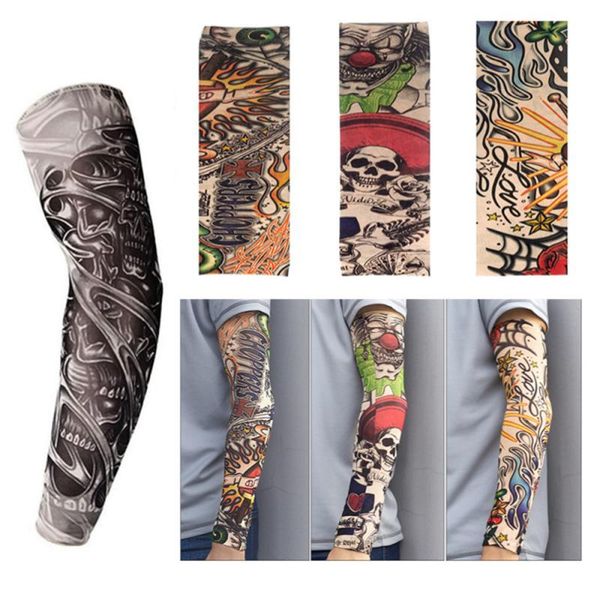 elbow & knee pads 1/2pc outdoor cycling sleeves 3d tattoo printed arm warmers uv protection bike bicycle ridding sport accessories, Black;gray
elbow & knee pads 1/2pc outdoor cycling sleeves 3d tattoo printed arm warmers uv protection bike bicycle ridding sport accessories, Black;gray