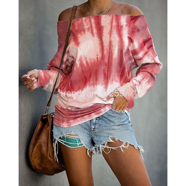 women's hoodies & sweatshirts autumn women's tie dyed print off shoulder long sleeve sweater, Black
women's hoodies & sweatshirts autumn women's tie dyed print off shoulder long sleeve sweater, Black