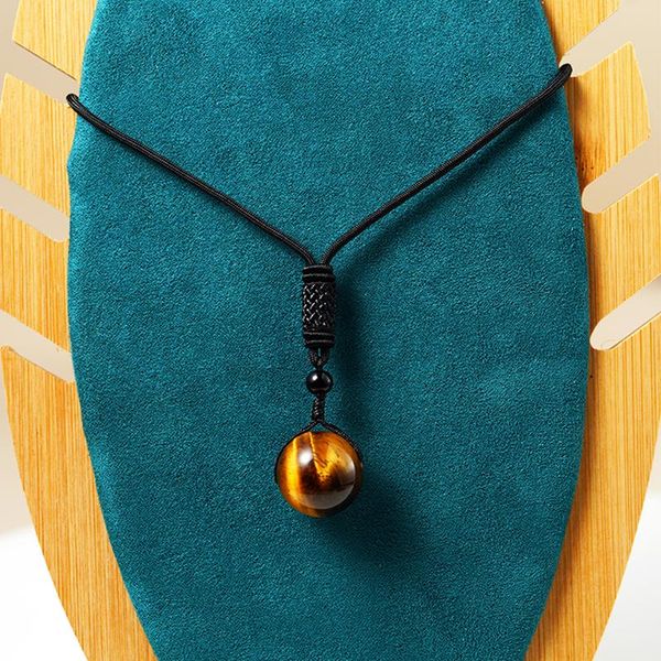 fashion nature tiger eye stone necklace for women natural beads weave pendants & necklaces men rope chain jewelry pendant, Silver
fashion nature tiger eye stone necklace for women natural beads weave pendants & necklaces men rope chain jewelry pendant, Silver
