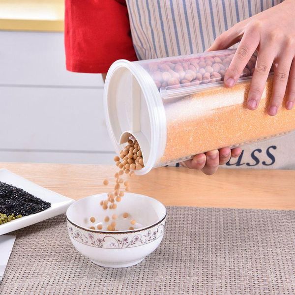 storage bottles & jars lxa-plastic box dried grains tank container with pour lids built-in compartment for kitchen accesories
storage bottles & jars lxa-plastic box dried grains tank container with pour lids built-in compartment for kitchen accesories
