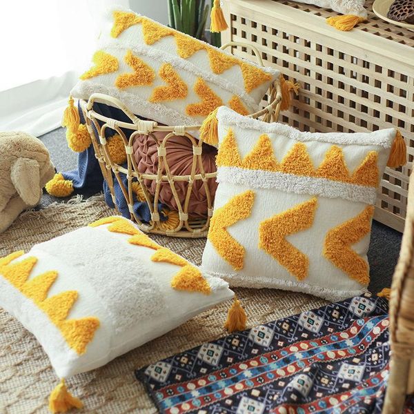 moroccan embroidered cushion cover nordic ins pillowcase yellow tassel waist cojines decorativos para sofa cushion/decorative pillow
moroccan embroidered cushion cover nordic ins pillowcase yellow tassel waist cojines decorativos para sofa cushion/decorative pillow
