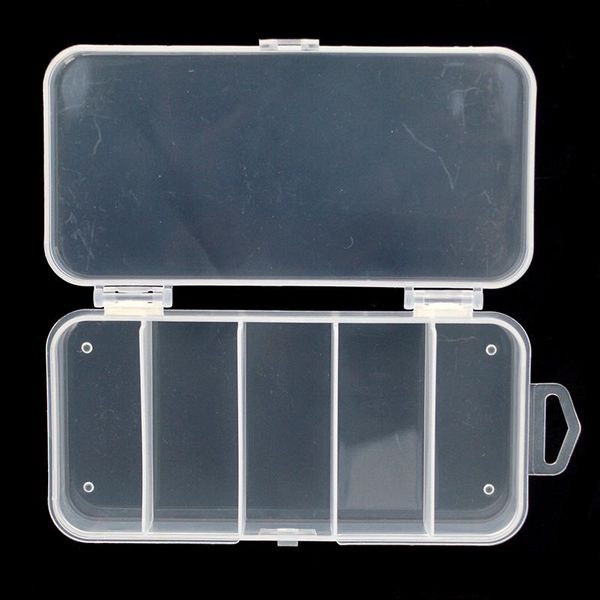 fishing accessories tackle storage box 1 piece clear plastic 5 compartment assortment case
fishing accessories tackle storage box 1 piece clear plastic 5 compartment assortment case