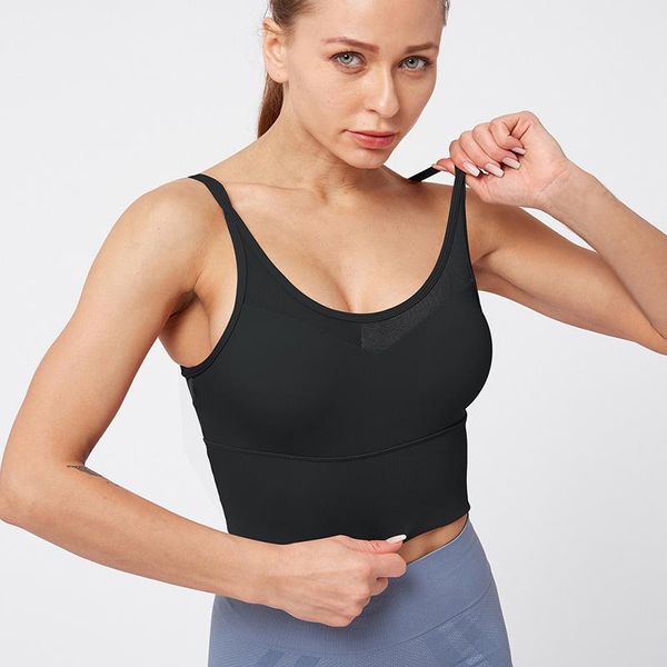 gym clothing 2021 seamless sports bra workout jogging shockproof fitness underwear breathable running vest women strappy yoga slim, White;black
gym clothing 2021 seamless sports bra workout jogging shockproof fitness underwear breathable running vest women strappy yoga slim, White;black
