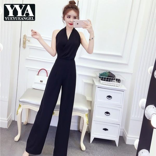 women's jumpsuits & rompers high waist black jumpsuit women summer loose wide leg trousers elegant office lady straight overalls street, Black;white
women's jumpsuits & rompers high waist black jumpsuit women summer loose wide leg trousers elegant office lady straight overalls street, Black;white