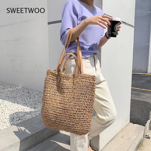 evening bags summer beach bag leisure straw woven lady shoulder wicker handbag rattan large-capacity style
evening bags summer beach bag leisure straw woven lady shoulder wicker handbag rattan large-capacity style