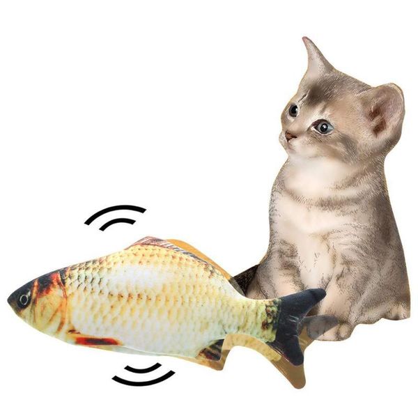 cat toys realistic plush electric moving fish toy for interactive chew bite supplies kitty kitten flop wagging
cat toys realistic plush electric moving fish toy for interactive chew bite supplies kitty kitten flop wagging
