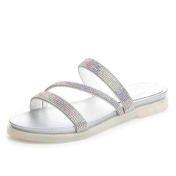 sandals women's solid color one line flat heel spring and summer 2021 rhinestone sweet style fashion versatile, Black
sandals women's solid color one line flat heel spring and summer 2021 rhinestone sweet style fashion versatile, Black